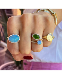 Meira T Moon and Star Signet Ring | 14K Yellow Gold