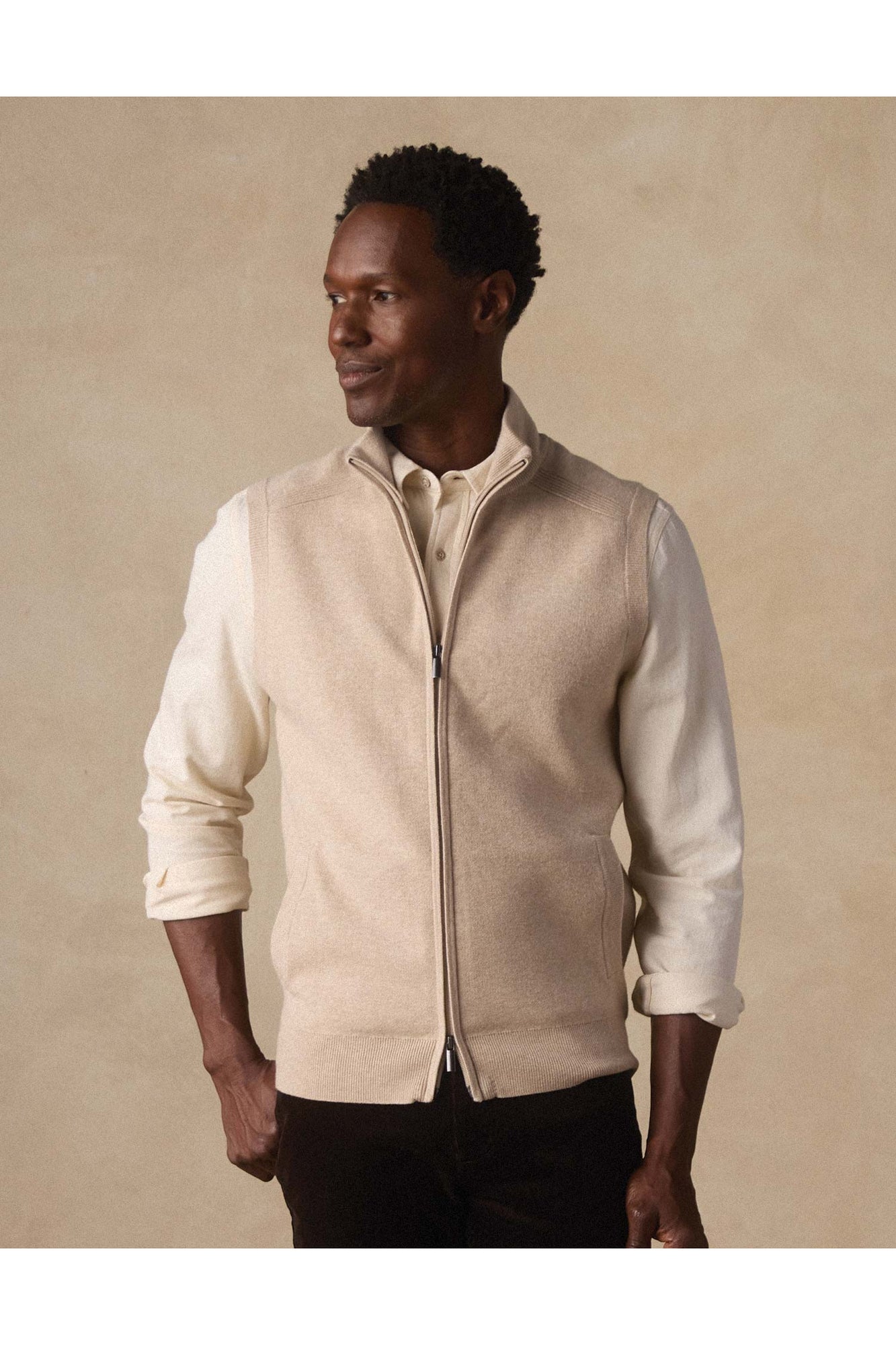 Men | Cooper's Landing Vest | Oatmeal