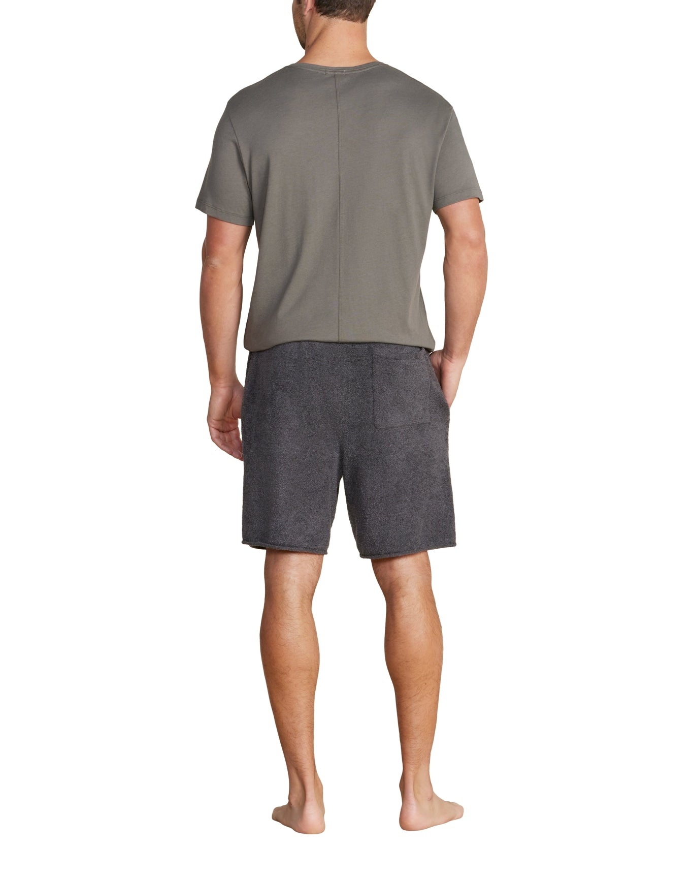 Men | Cozychic Lite Rolled Edge Shorts | Carbon