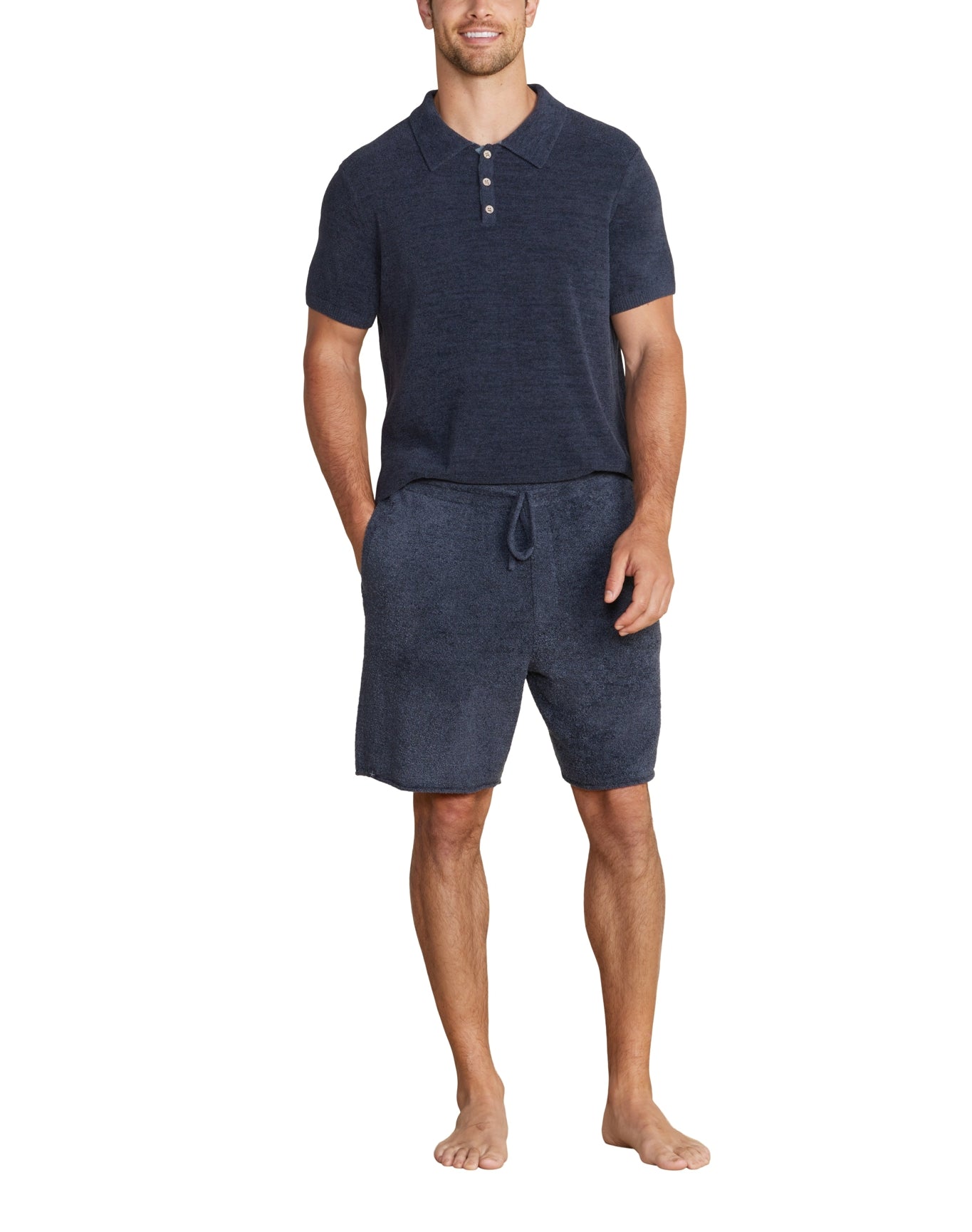 Men | Cozychic Lite Rolled Edge Shorts | Indigo