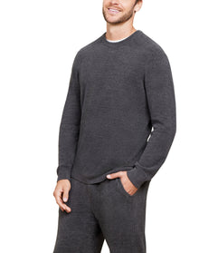Men | Cozychic Ultra Lite Rib Inset Pullover | Carbon