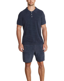 Men | Cozychic Ultra Lite Short Sleeve Polo | Indigo