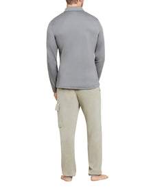 Men | MC Pima Long Sleeve Polo | Olive Branch