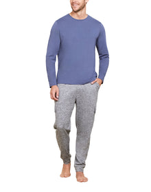 Men | MC Seamed Long Sleeve | Cosmic Blue