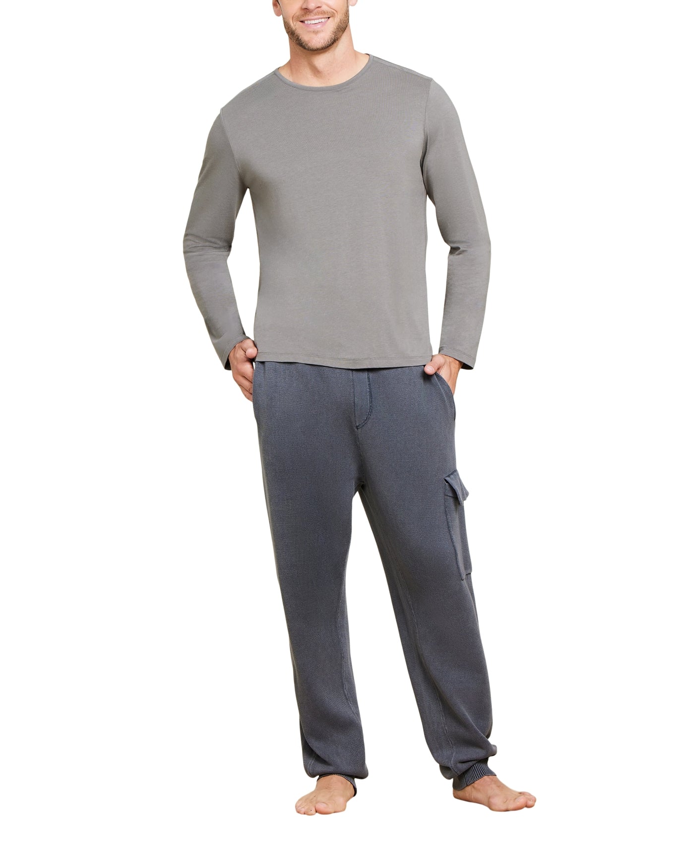 Men | MC Seamed Long Sleeve | Olive Branch