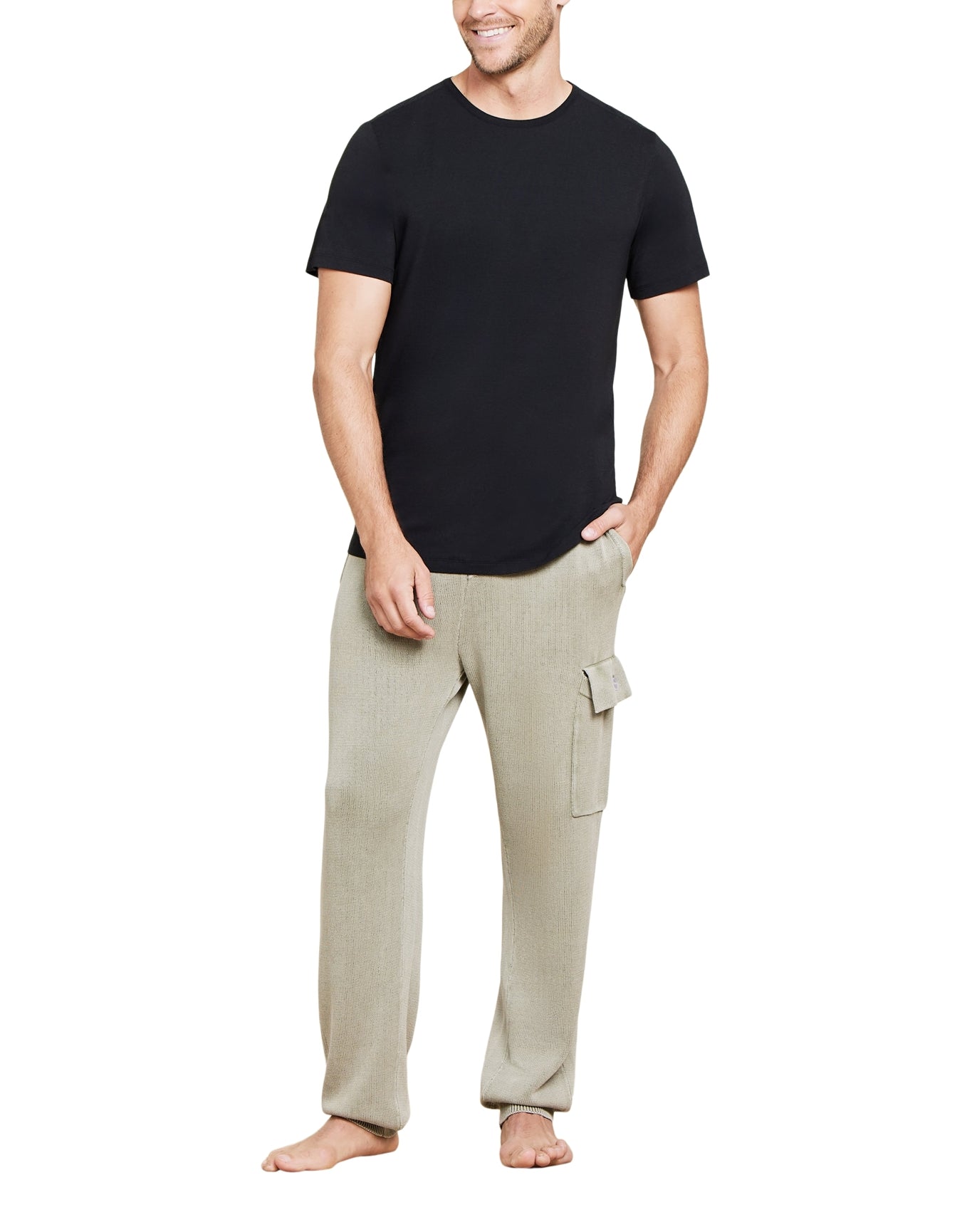 Men | MC Seamed Short Sleeve | Black