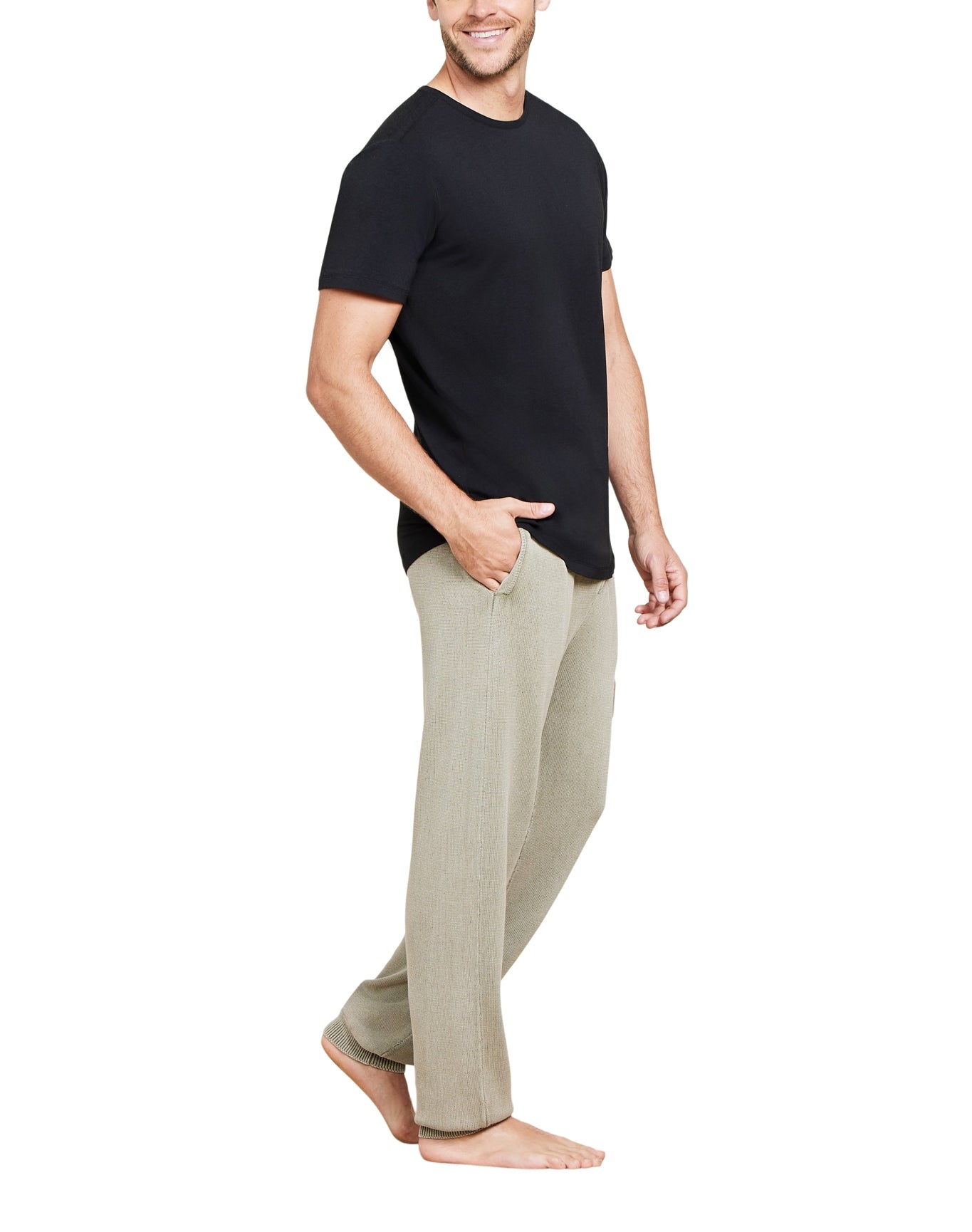 Men | MC Seamed Short Sleeve | Black