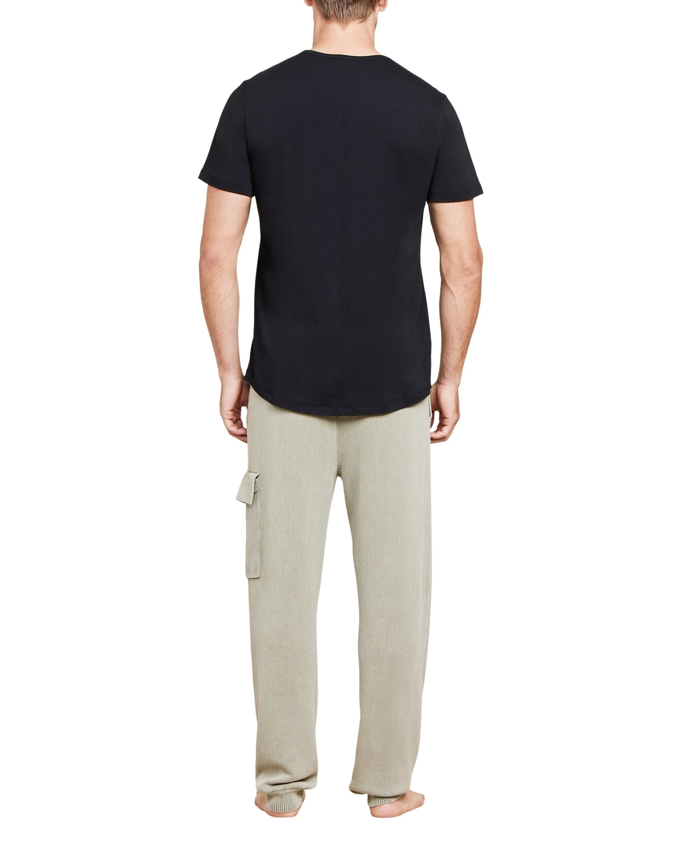 Men | MC Seamed Short Sleeve | Black