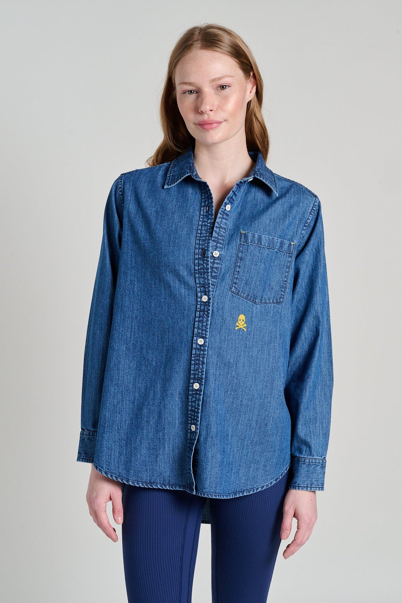 Kerri Rosenthal | Mia Soul Brigade Denim Shirt | Denim