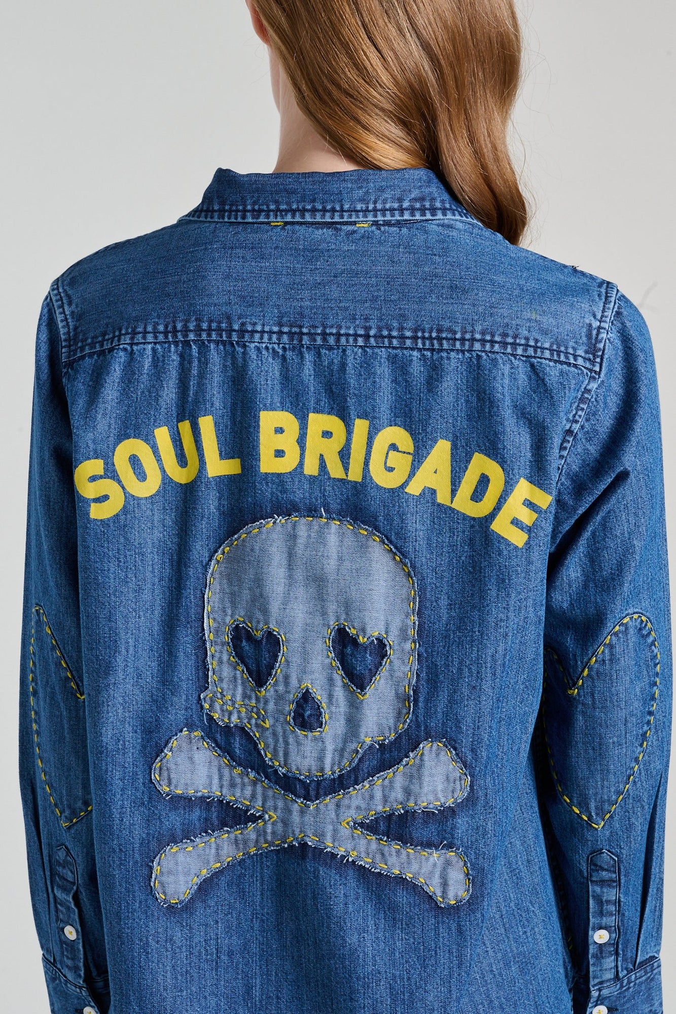 Kerri Rosenthal | Mia Soul Brigade Denim Shirt | Denim