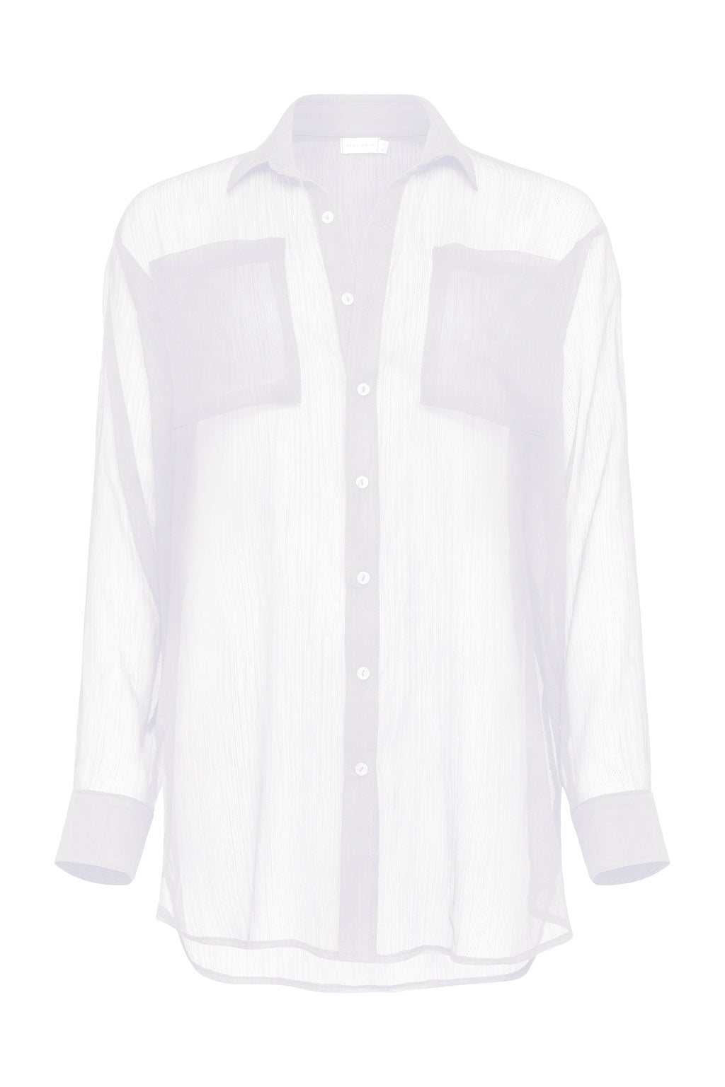 Mika Top | White Sheer