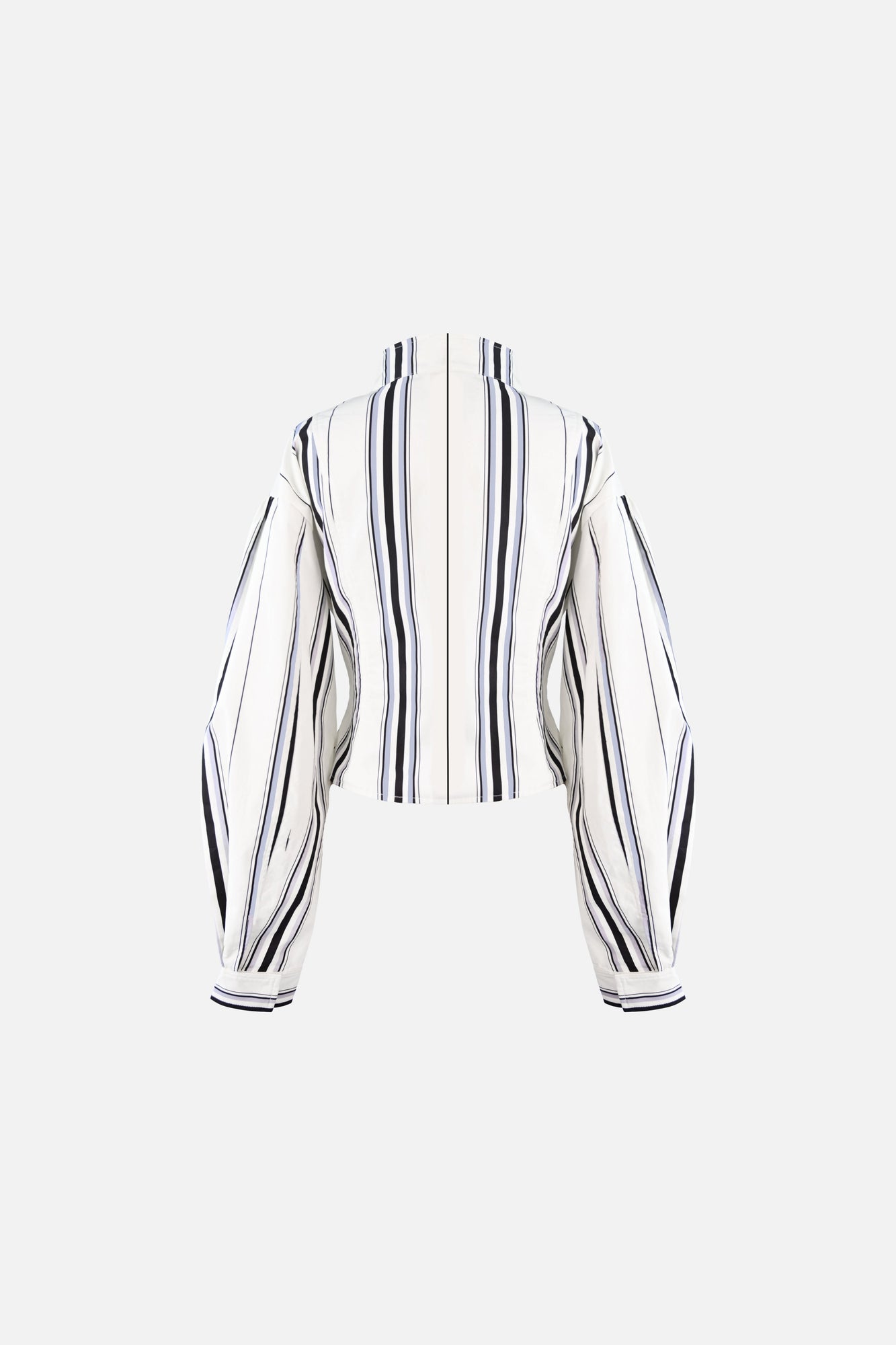 Mindy Cotton Jacket | Offwhite Striped