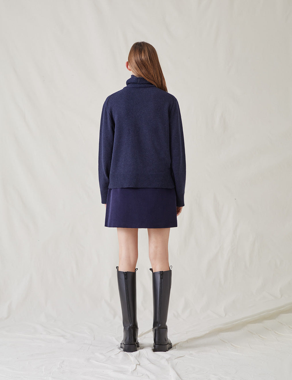 Womens | The Mini Skirt | Navy