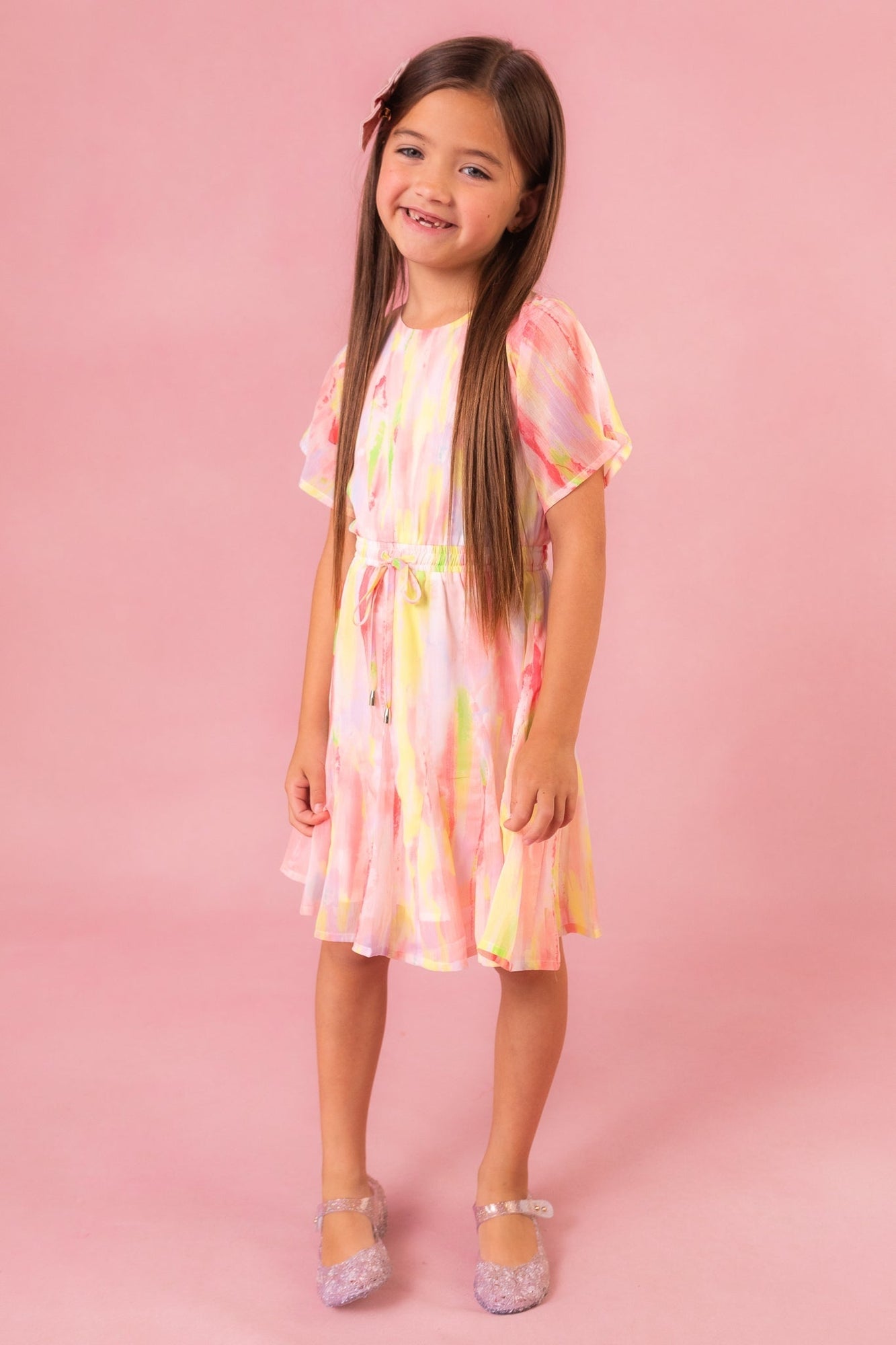 Girls | Mini Clouds Dress | Multi