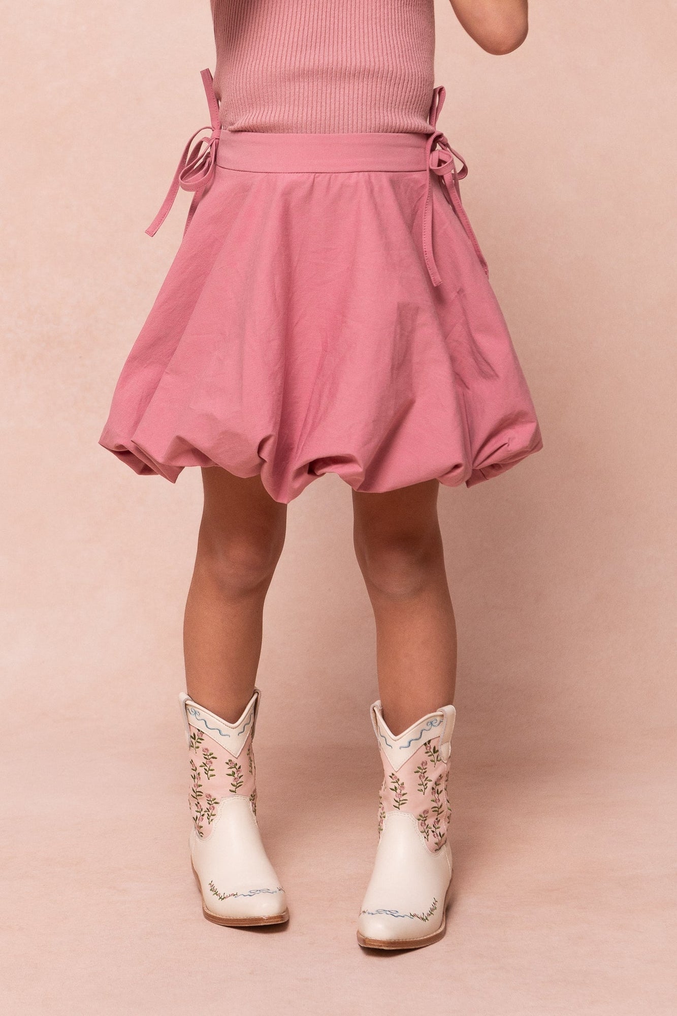 Girls | Mini Clo Bubble Skirt | Mauve