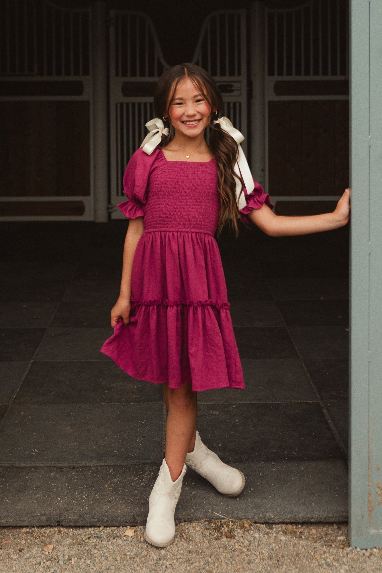 Girls | Mini Lani Dress | Purple