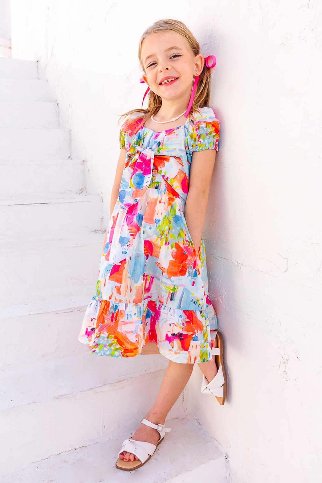 Girls | Mini Myko Dress | Multi