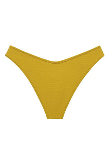 Lulu Bikini Bottom | Key Lime Micro Scrunch