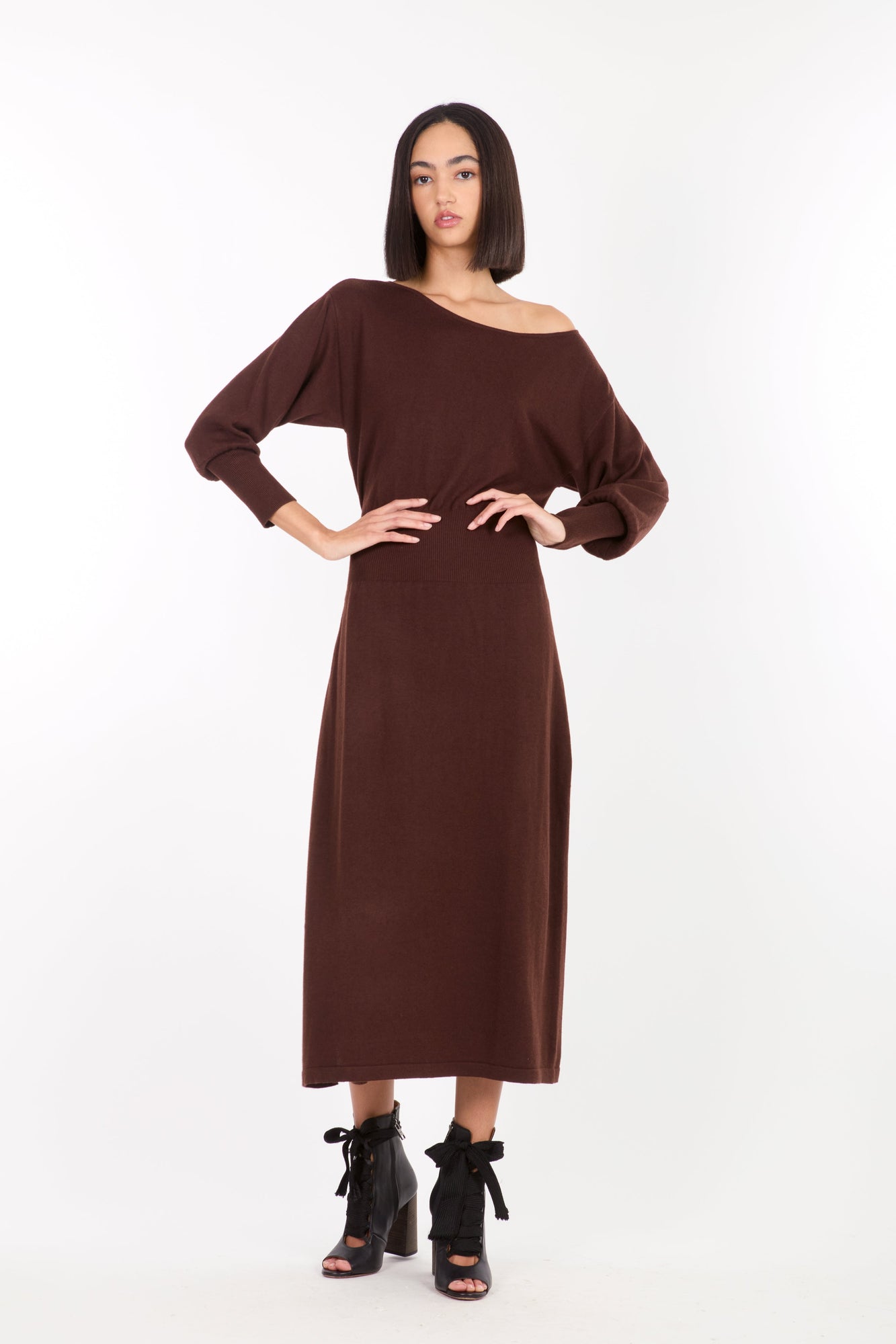 Morgan Dress | Chocolate