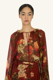 Murray Blouse | Rose Floral