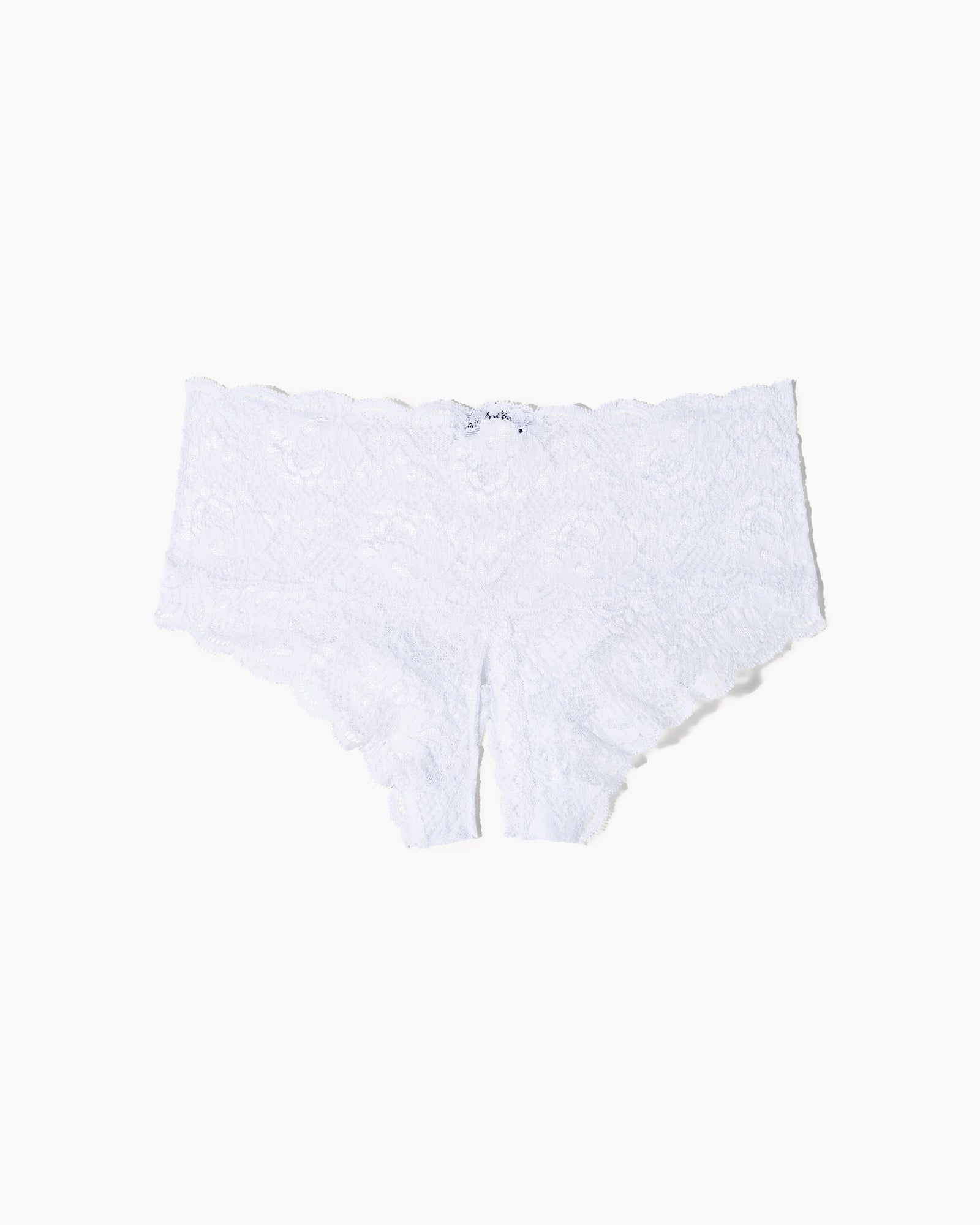 White Hot Pant - Never Say Never Naughtie Low Rise Boyshort