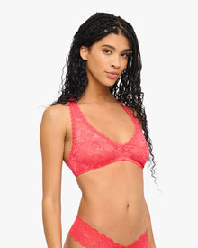 Pink Bralette - Never Say Never Racie Racerback Bralette