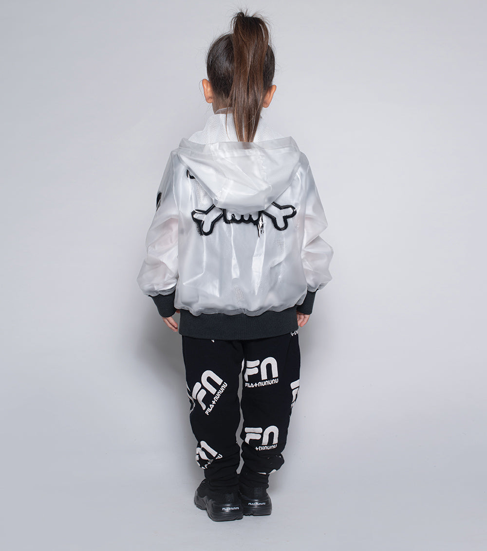 Kid | Milky Hooded Bomber Jacket | Milky