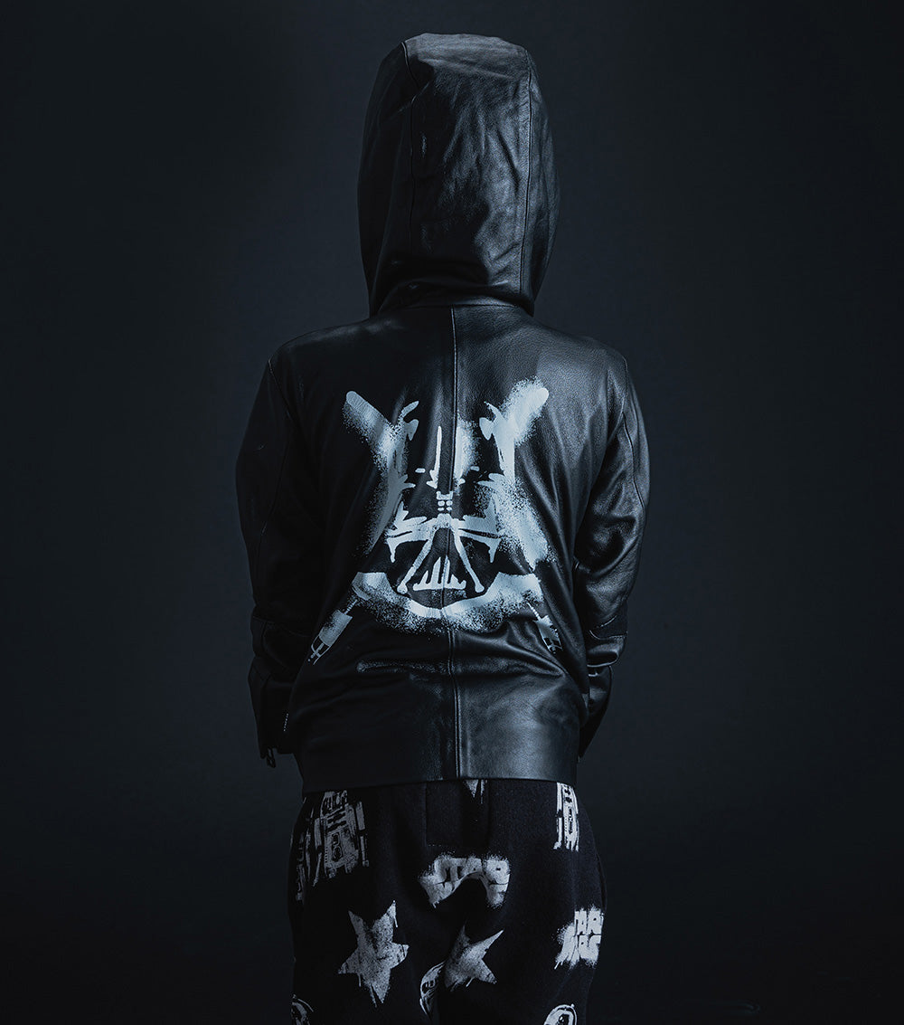 Kid | Darth Vader Leather Jacket | Black