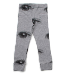 Kid | Eye Leggings | Heather Grey