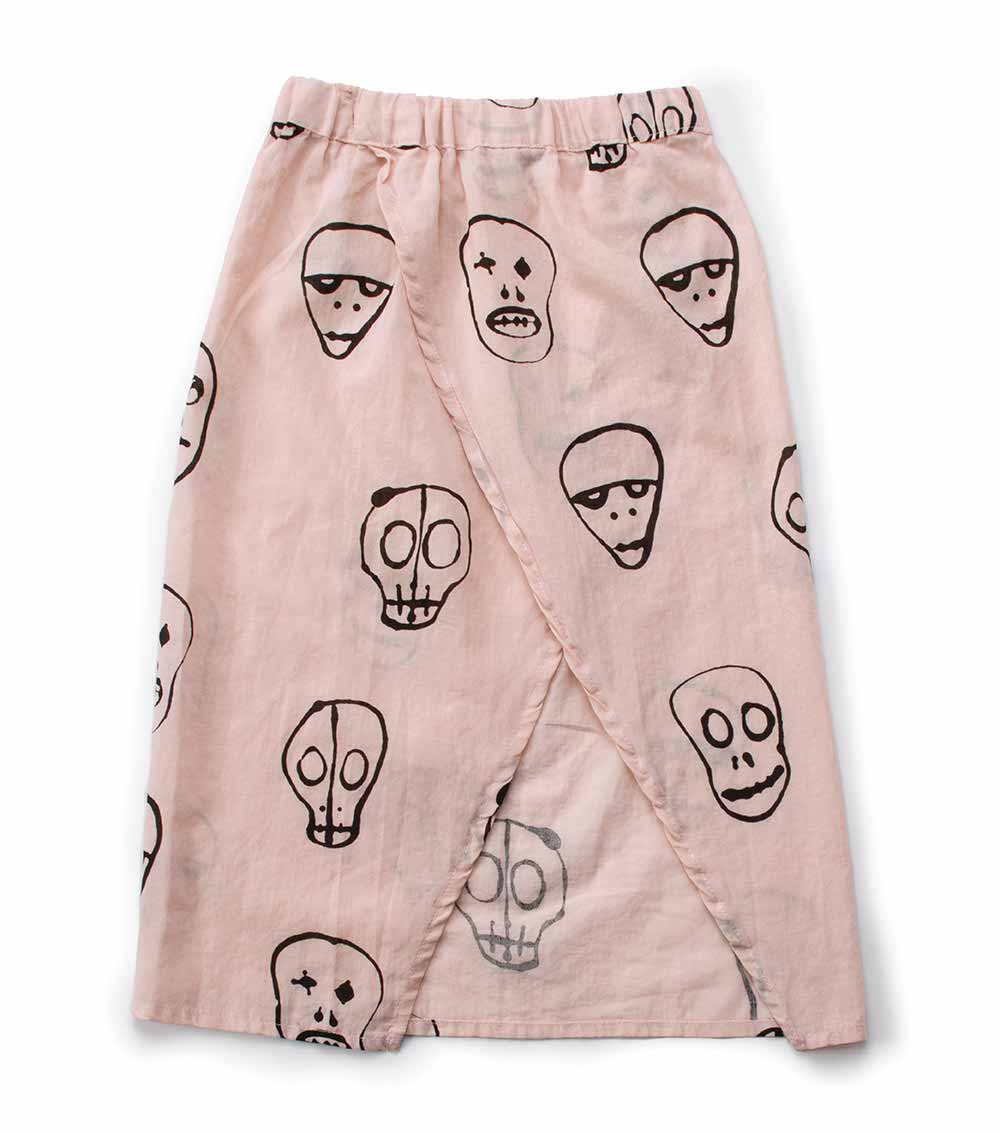 Kid | Skull Mask Pareo | Powder Pink