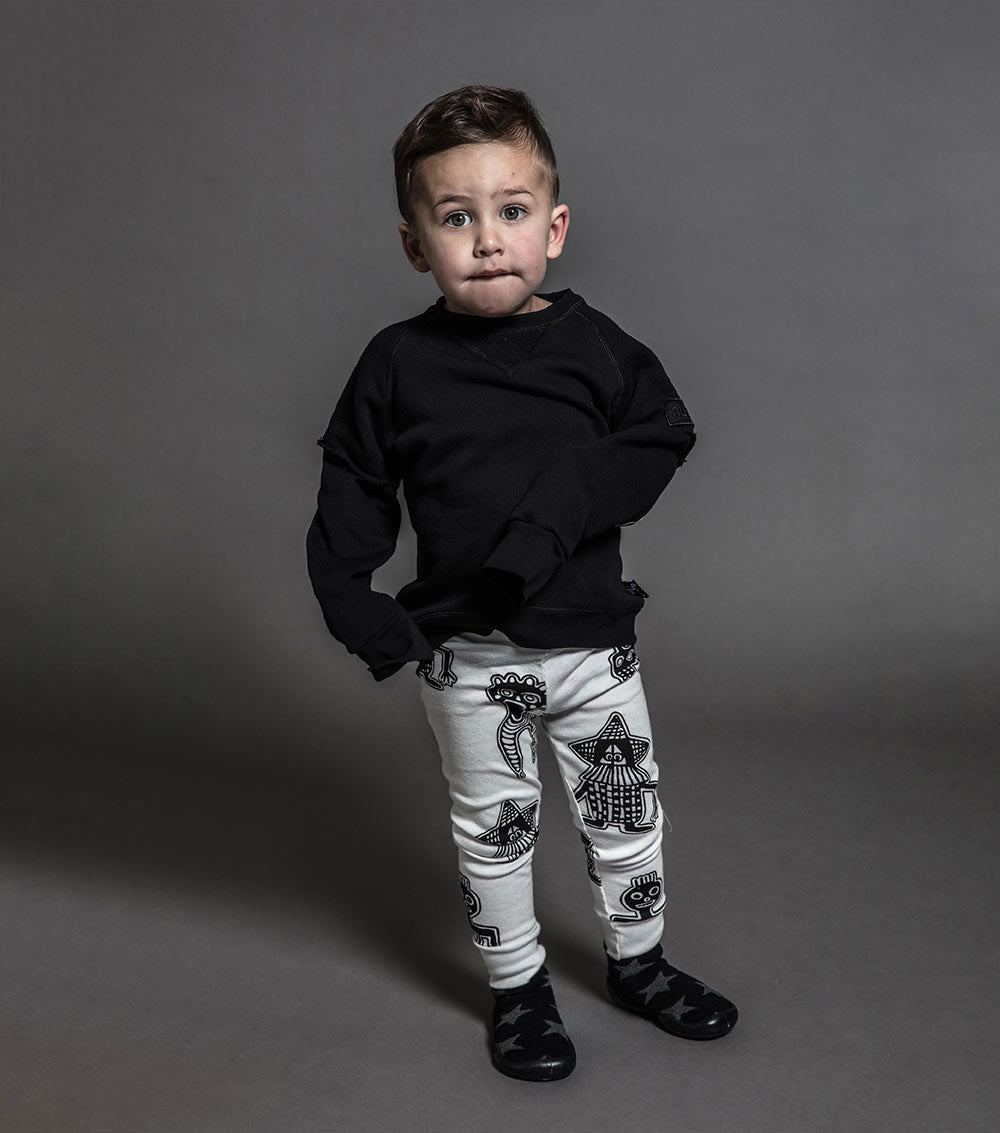 Kid | Tribal Dancers Leggings | Red