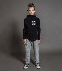 Kid | Raw Pants | Heather Grey (V1)