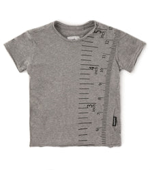Kid | Measuring Band T-Shirt | Heather Grey