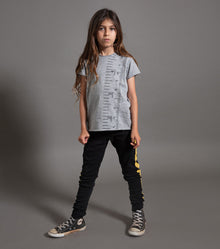 Kid | Measuring Band T-Shirt | Heather Grey