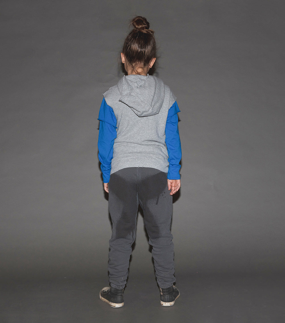 Kid | Minimal Vest | Heather Grey