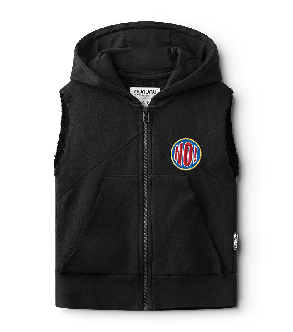 Kid | Raw Vest | Black