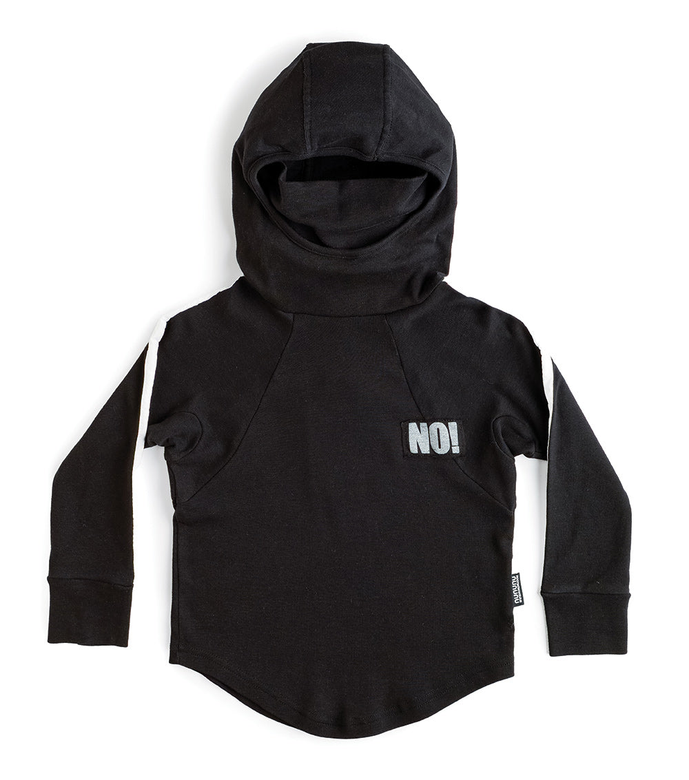Kid | No! Patch Ninja Shirt | Black