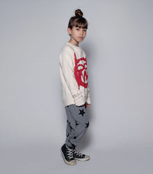 Kid | Mischief Cat Sweatshirt | Olive