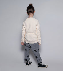 Kid | Mischief Cat Sweatshirt | Olive