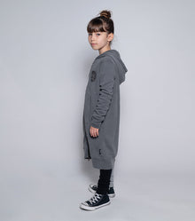 Kid | Mega Zip Hoodie | Vintage Grey