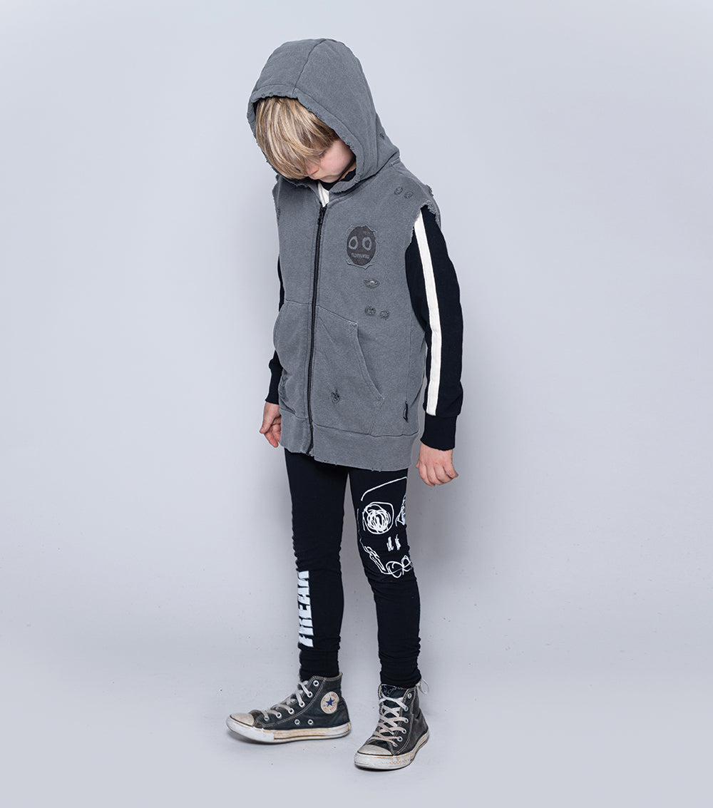 Kid | Growth Vest | Vintage Grey