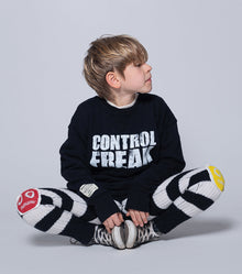 Kid | Nununu Smile Knit Leggings | Stripes