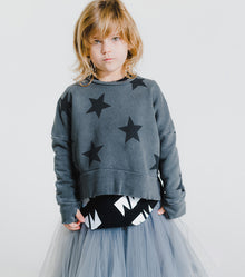 Kid | Star Box Sweatshirt | Blue