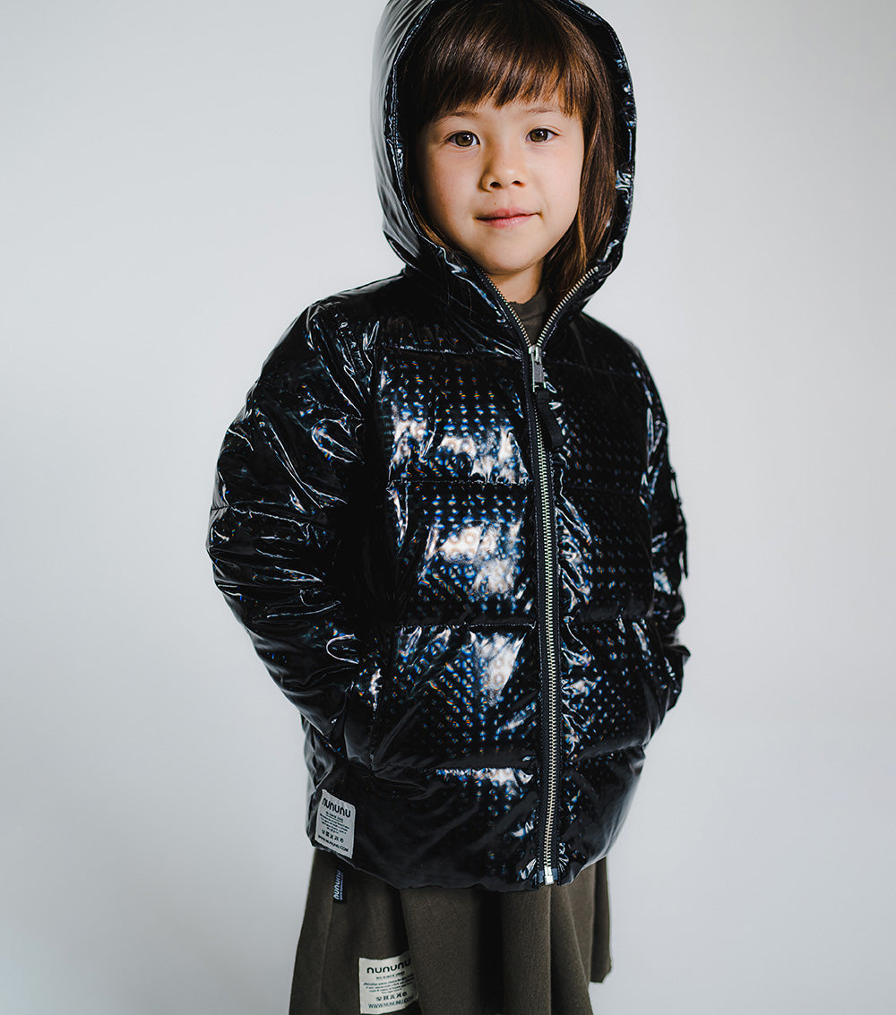 Kid | 3D Down Jacket | Black