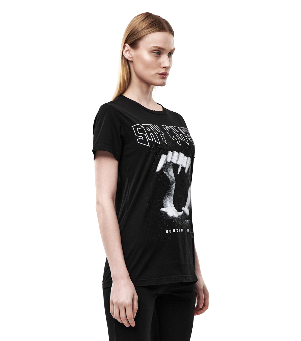 Women | Fangs T-Shirt | Black