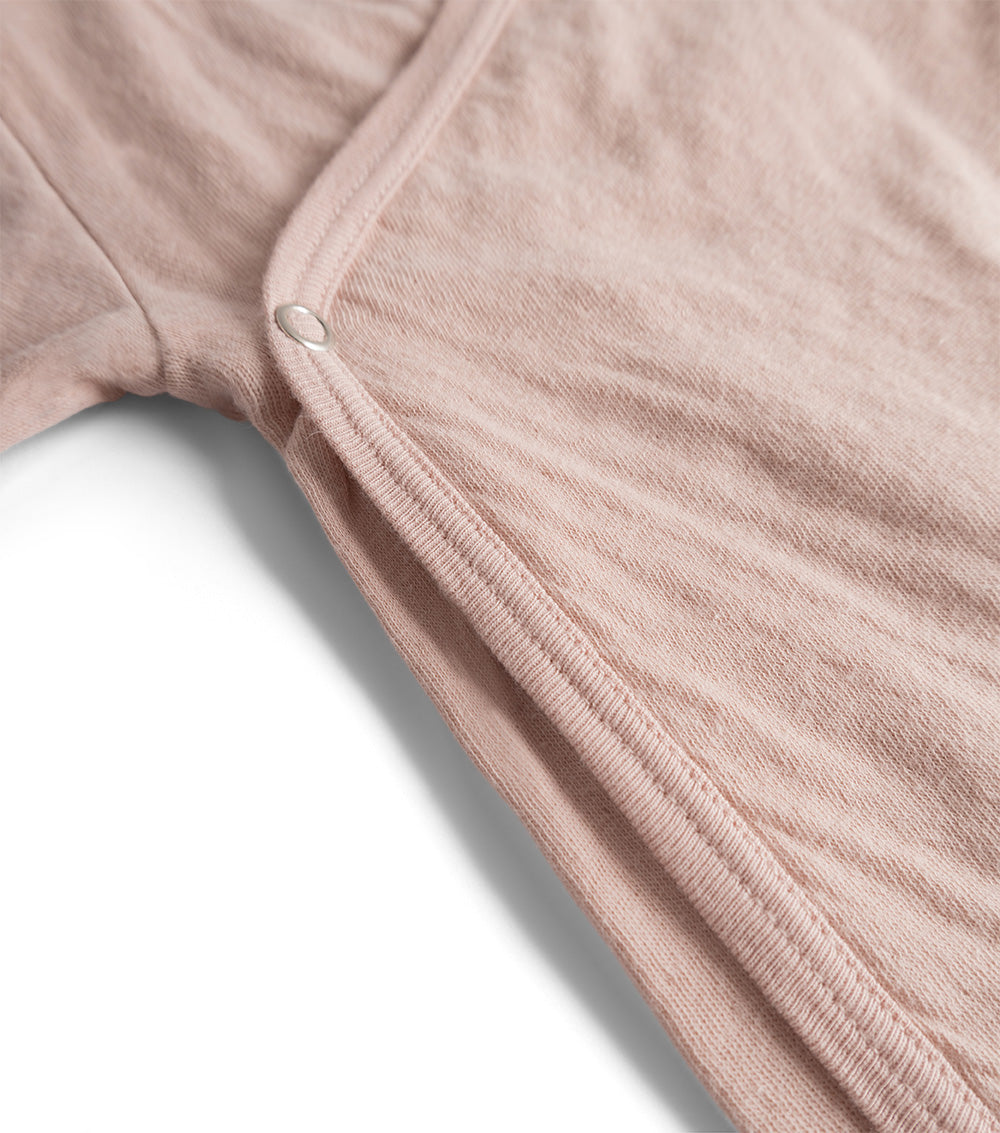 Newborn | Soft Envelope Onesie | Powder Pink