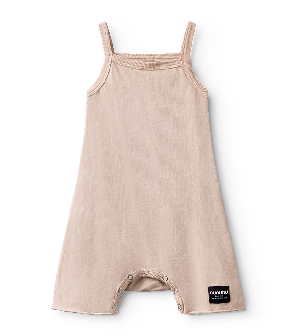 Newborn | Tank Overalls | Nude
