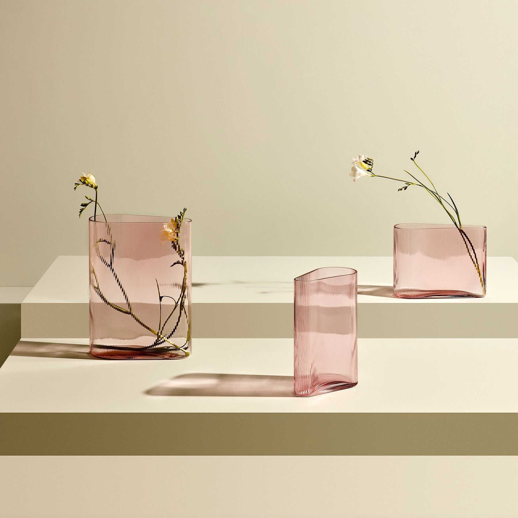 Mist Vase - Short | Dusty Rose