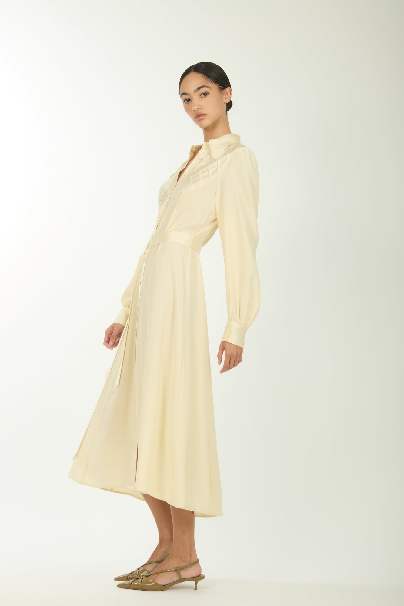 Nila Dress | Creme