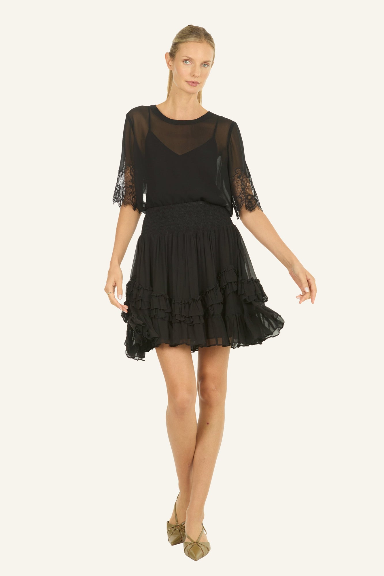 Nilou Skirt | Black